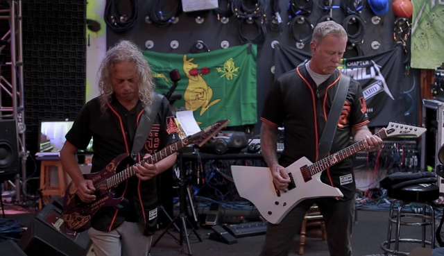 Watch Metallica’s James Hetfield and Kirk Hammett’s virtual National Anthem performance before San Francisco Giants vs. Colorado Rockies Game