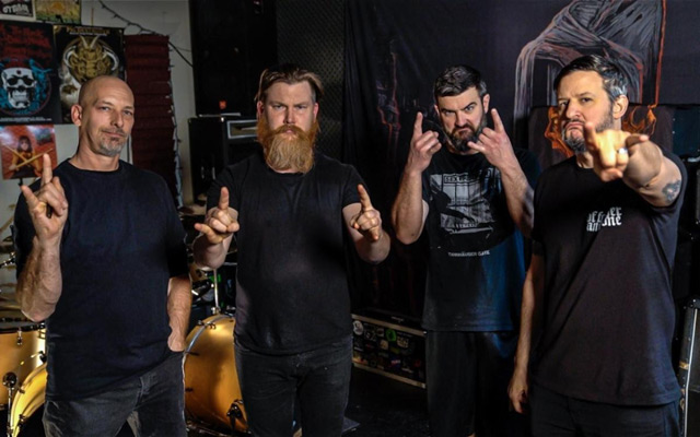 Misery Index sign with Century Media Records