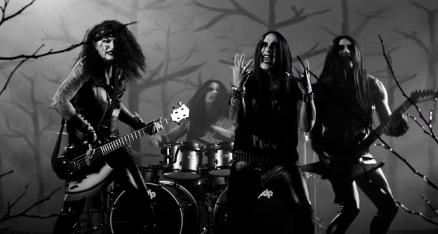 Steel Panther premiere all black metal version of “Let’s Get High Tonight” video