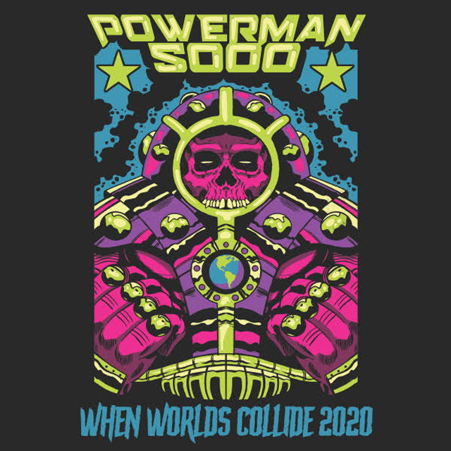 Powerman 5000 streaming 2020 version of “When Worlds Collide”