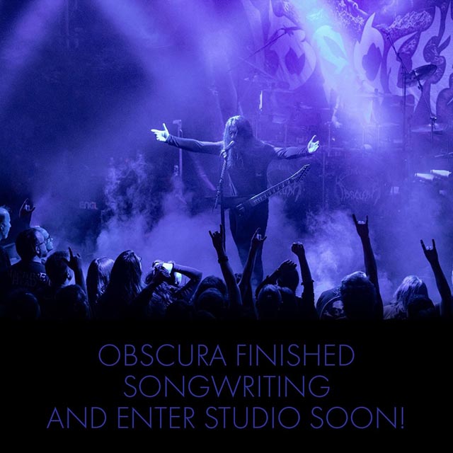 Obscura finish writing new album