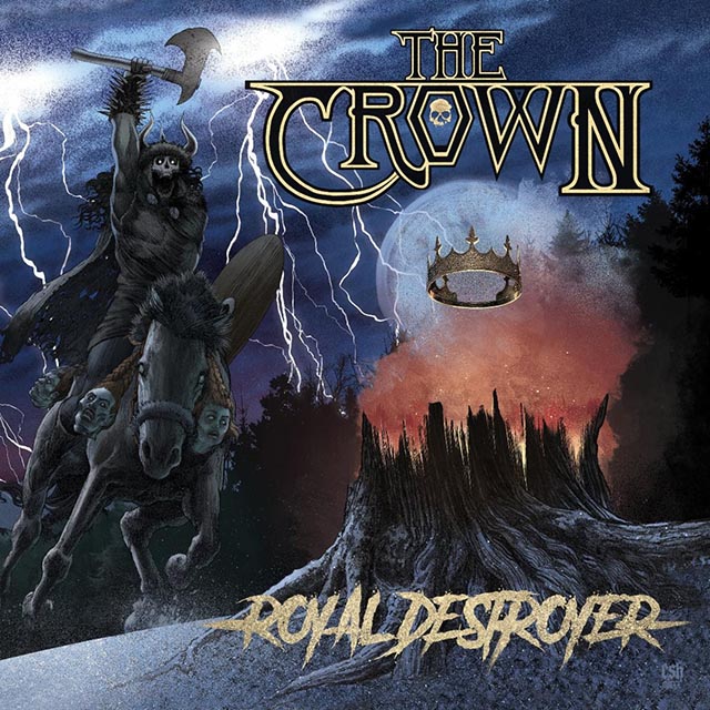 The Crown reveal video for new single, “Motordeath;”  new album arriving in March