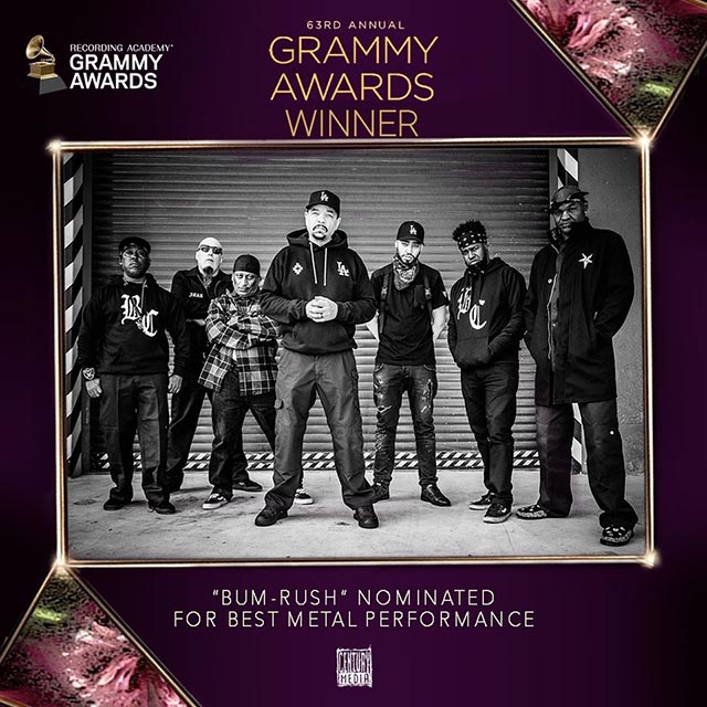 Body Count win ‘Best Metal Performance’ at 63rd annual Grammy Awards