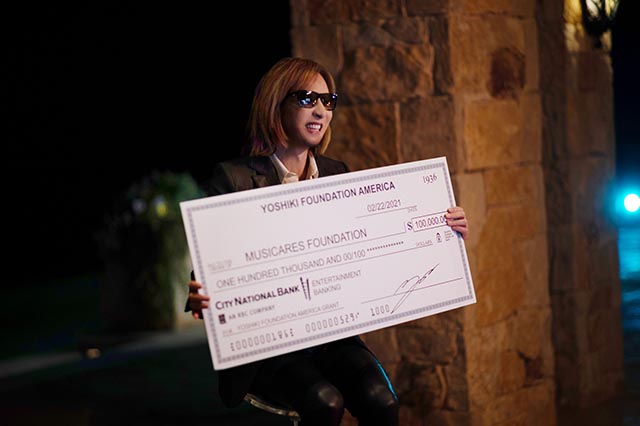 Yoshiki teams up with MusiCares on new $100k annual grant and programming for mental health, suicide prevention